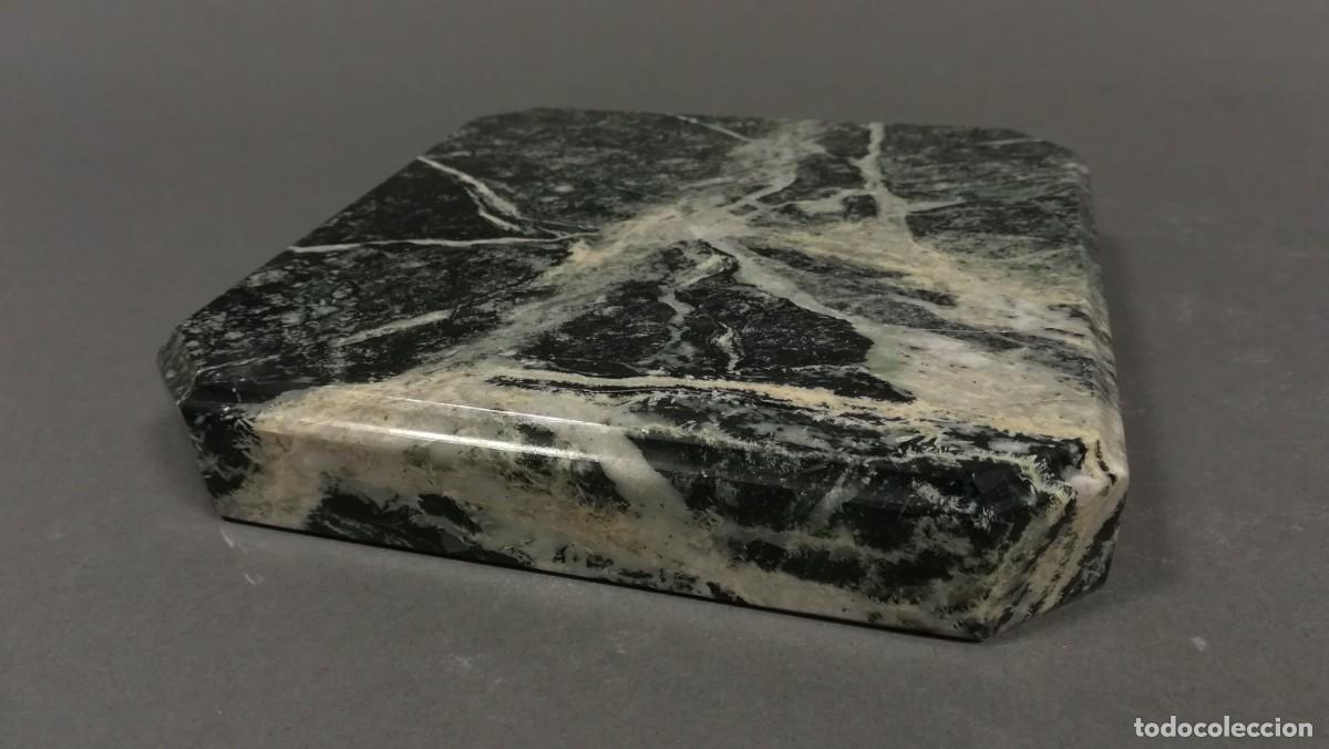 Otros objetos de arte: BASE DE M&Aacute;RMOL VERDE MACAEL - Foto 2