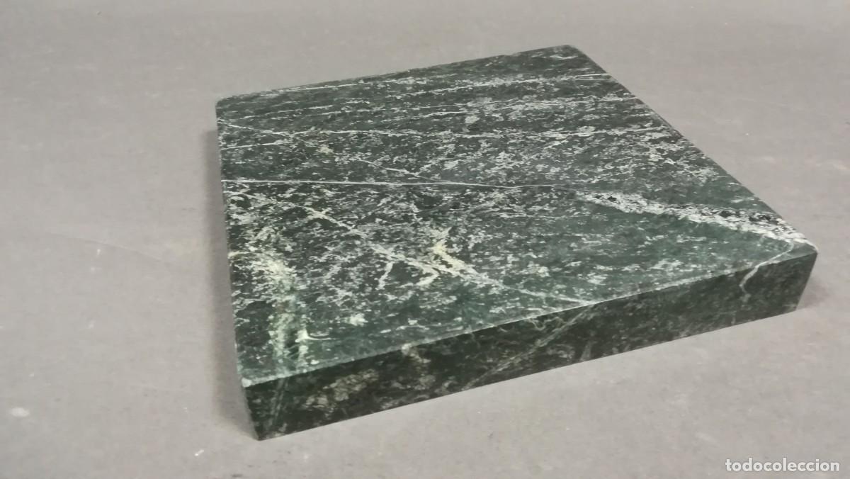 Otros objetos de arte: BASE DE MARMOL VERDE ALMER&Iacute;A - Foto 1