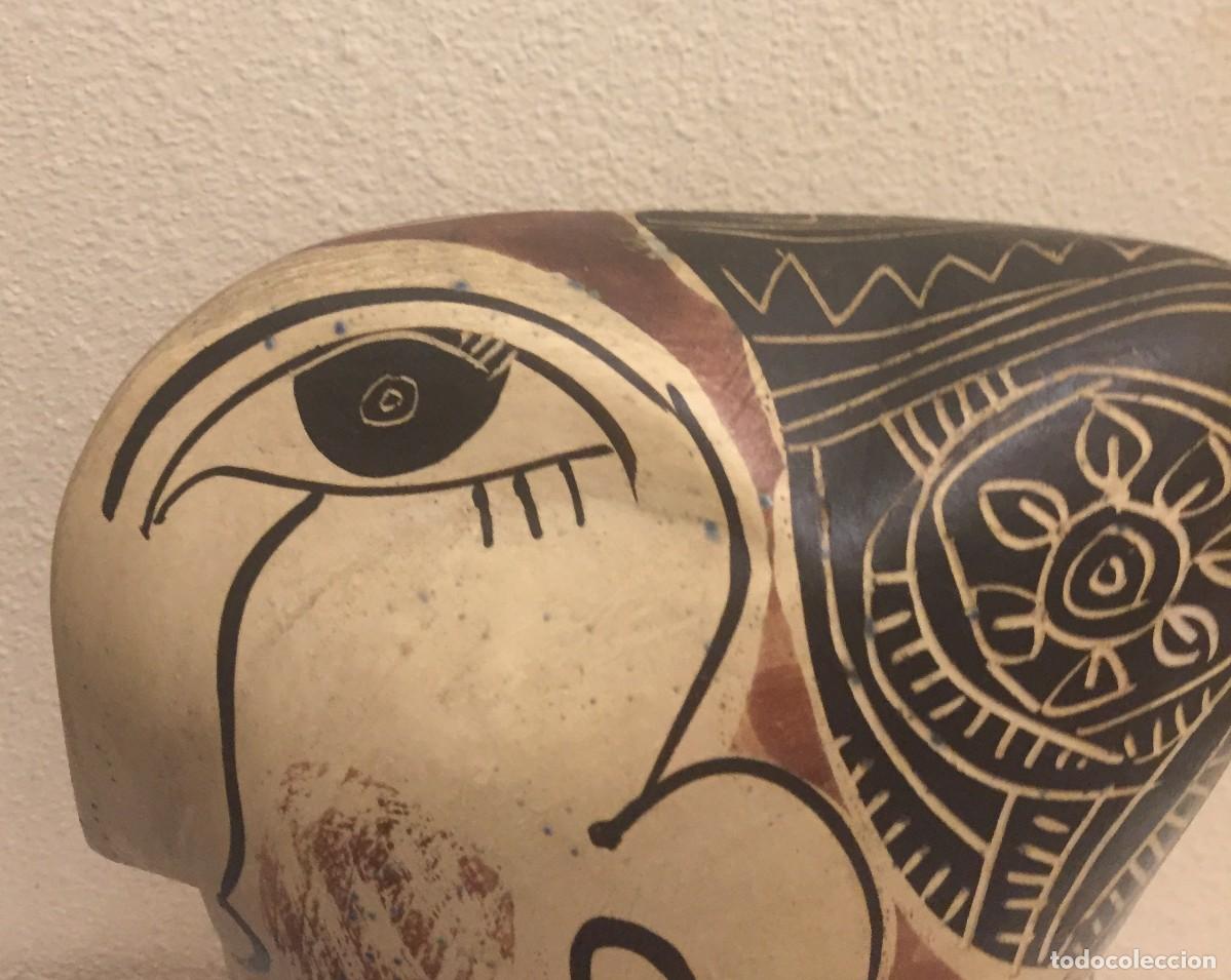 Otros objetos de arte: cabeza cer&aacute;mica de Malaga - Foto 4