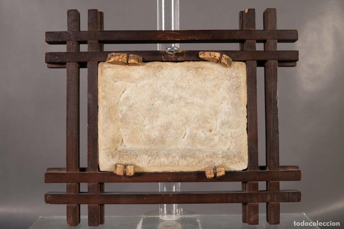 Otros objetos de arte: Relieve en espuma de mar representando Escena Campestre - Foto 4