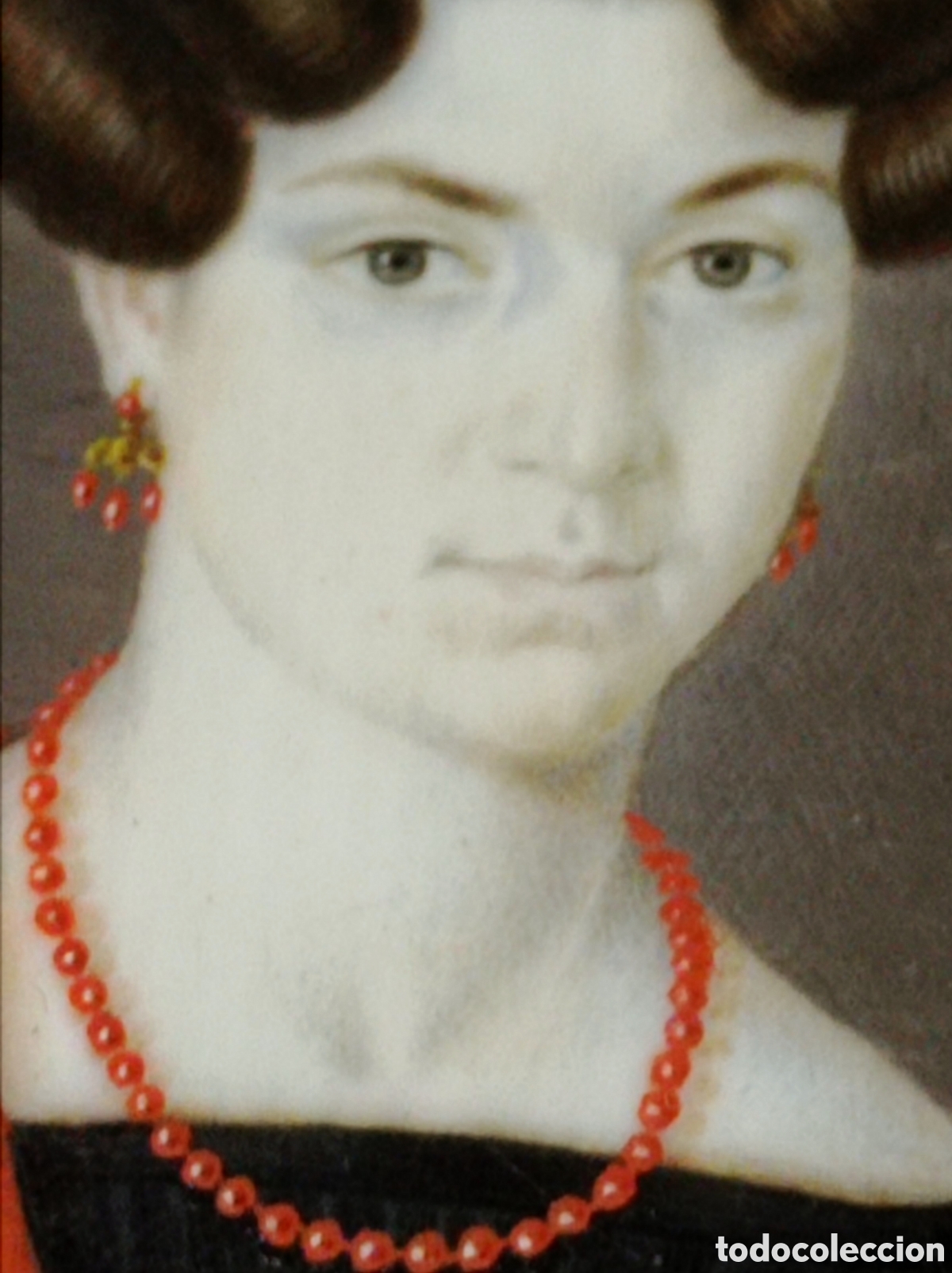 Otros objetos de arte: * F. Casul&aacute; miniatura original. S. XIX - Foto 9