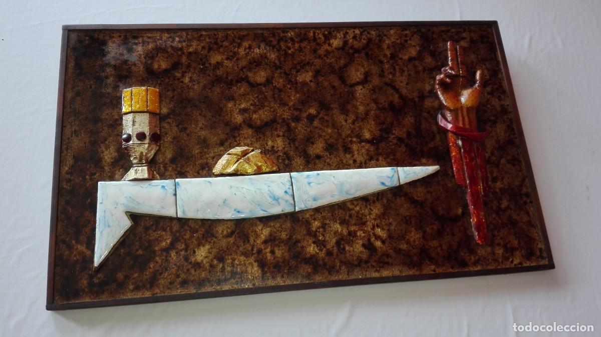 Otros objetos de arte: CUADRO BENDICION DEL PAN Y EL VINO - Foto 2