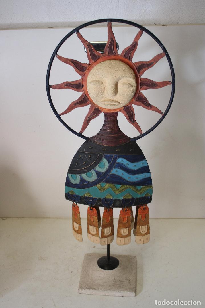 Otros objetos de arte: figura sol de luna - Foto 2