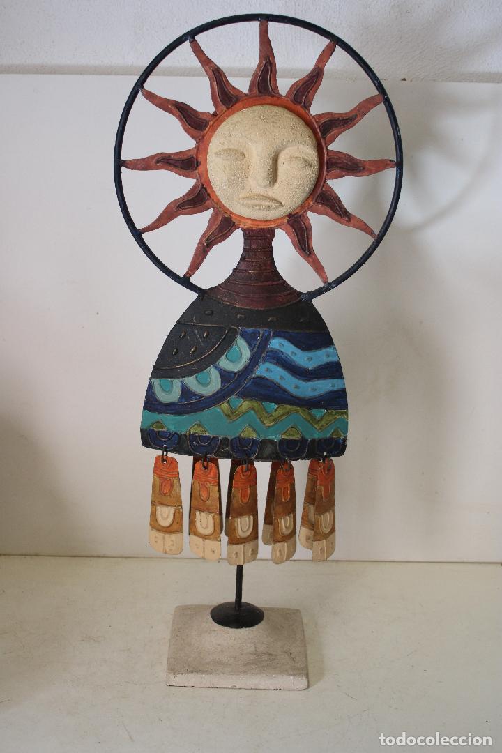 Otros objetos de arte: figura sol de luna - Foto 1