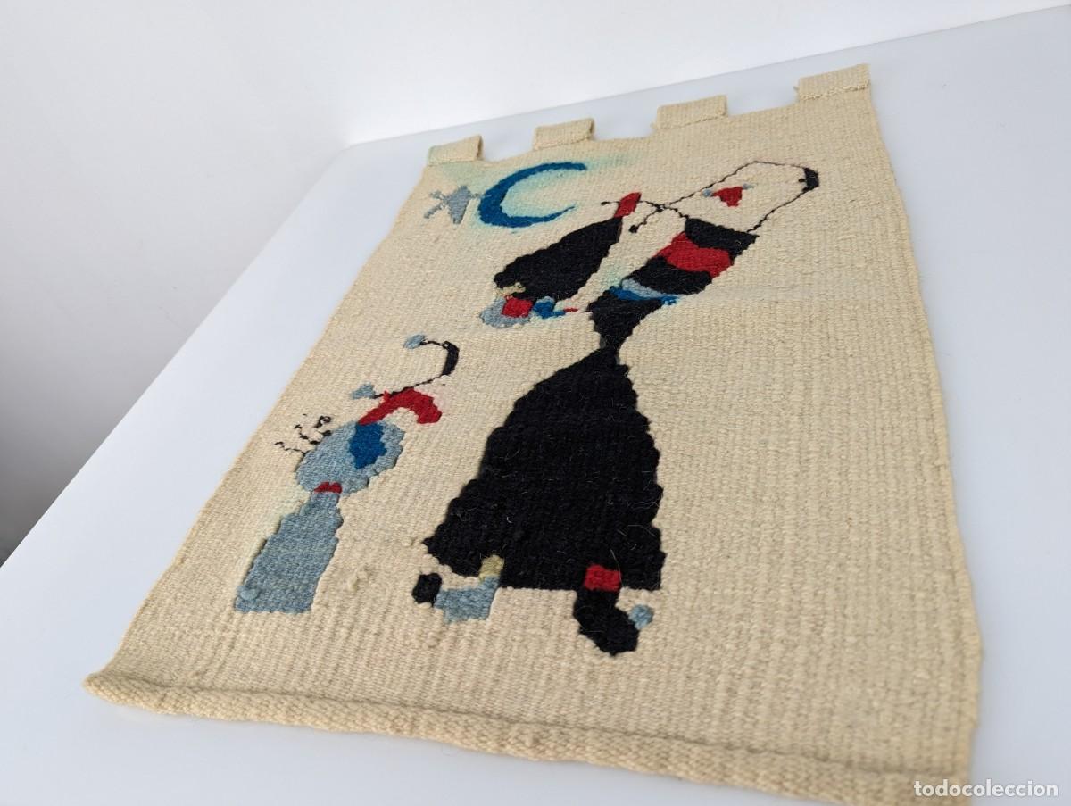 Otros objetos de arte: Tapiz composici&oacute;n estilo miro - Foto 5