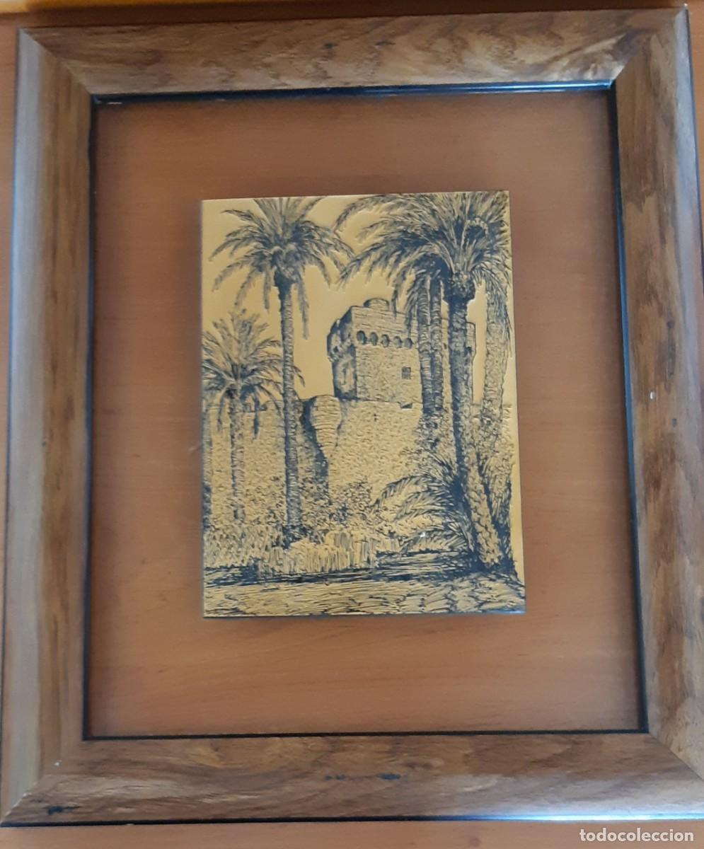 Otros objetos de arte: CUADRO EN PLACA MET&Aacute;LICA. - Foto 1