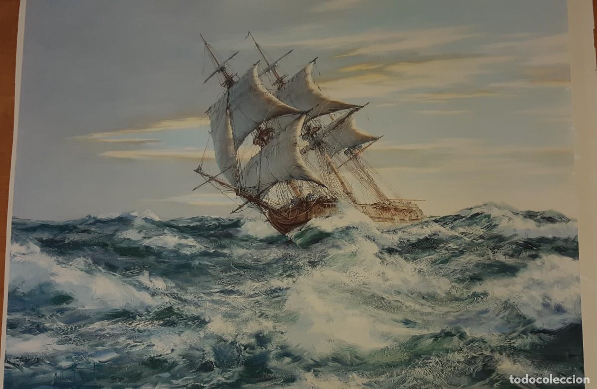 Otros objetos de arte: L&Aacute;MINA CUADRO MONTAGUE DAWSON - Foto 1