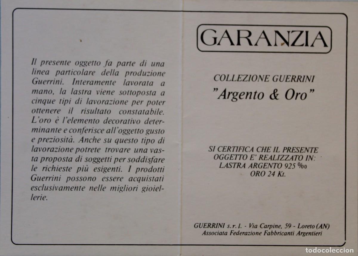 Otros objetos de arte: Cuadro de Guerrini, bajorrelieve en oro y plata - Foto 7