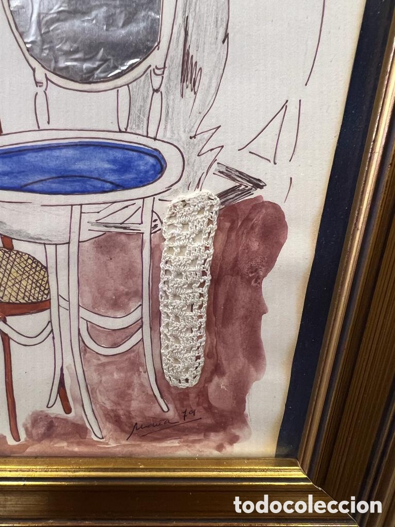 Otros objetos de arte: Bonita composici&oacute;n firmada - Foto 4
