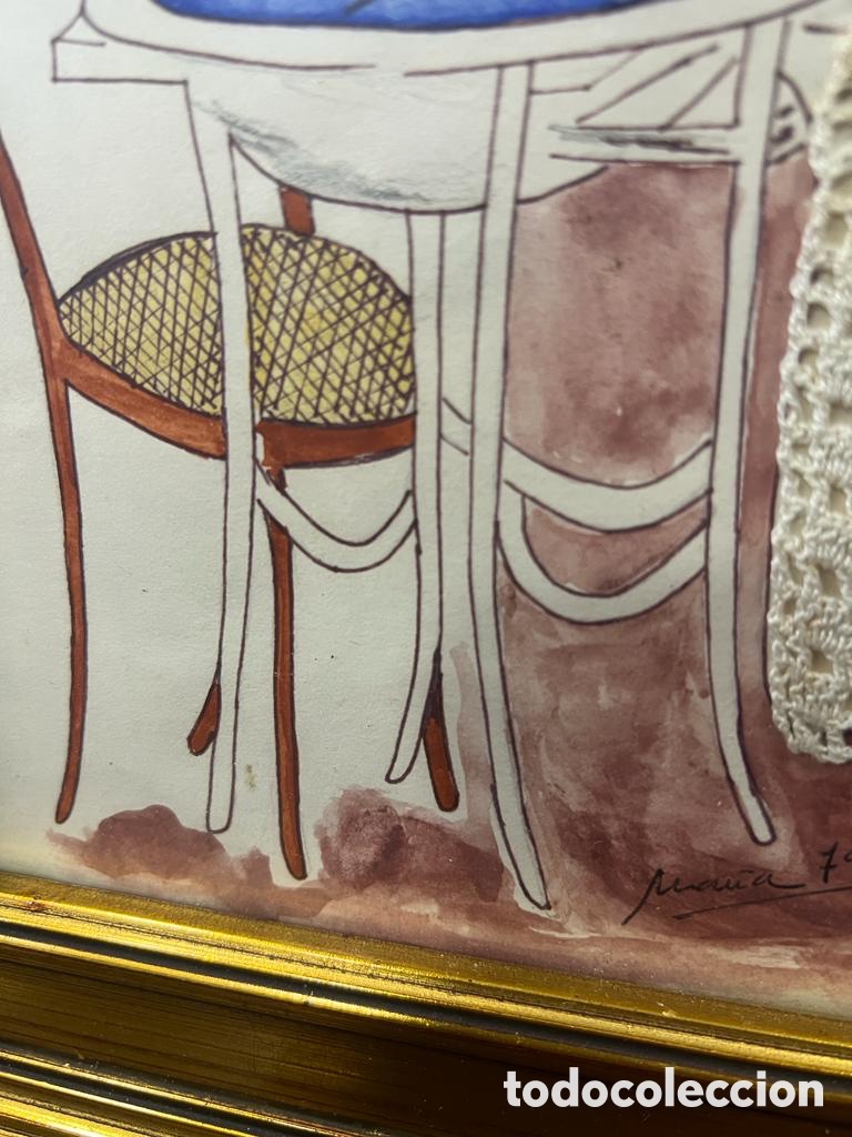 Otros objetos de arte: Bonita composici&oacute;n firmada - Foto 6