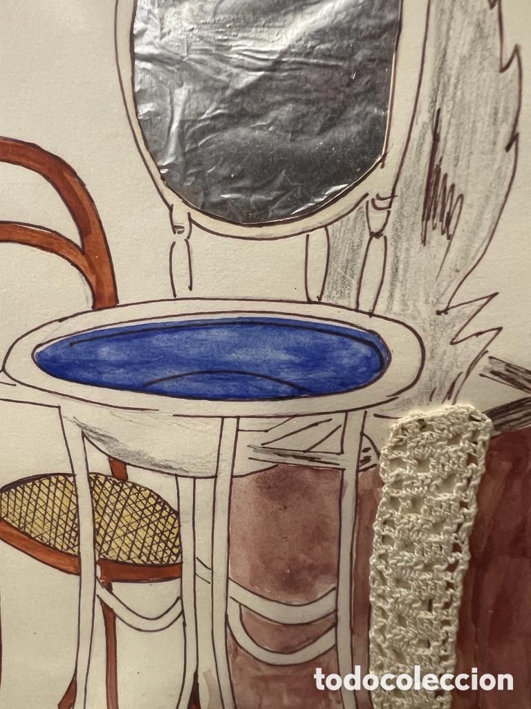 Otros objetos de arte: Bonita composici&oacute;n firmada - Foto 7