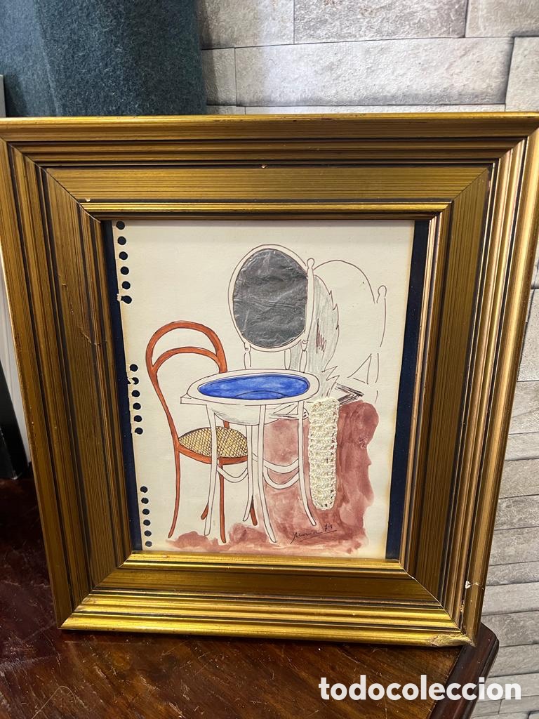 Otros objetos de arte: Bonita composici&oacute;n firmada - Foto 1