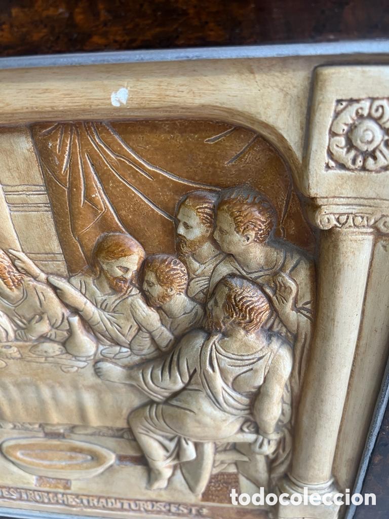 Otros objetos de arte: Bonita santa cena en relieve - Foto 3