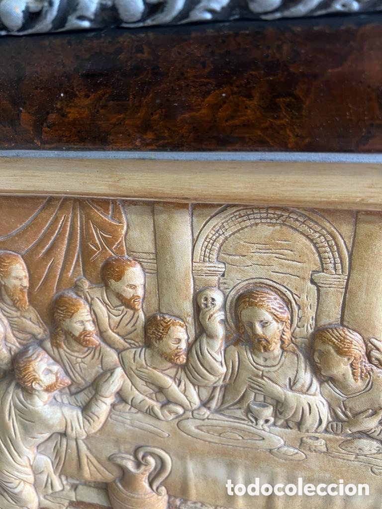 Otros objetos de arte: Bonita santa cena en relieve - Foto 4