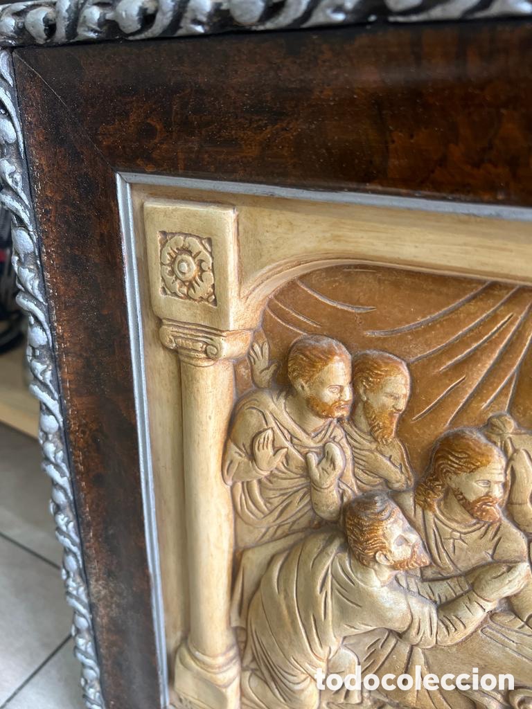 Otros objetos de arte: Bonita santa cena en relieve - Foto 5
