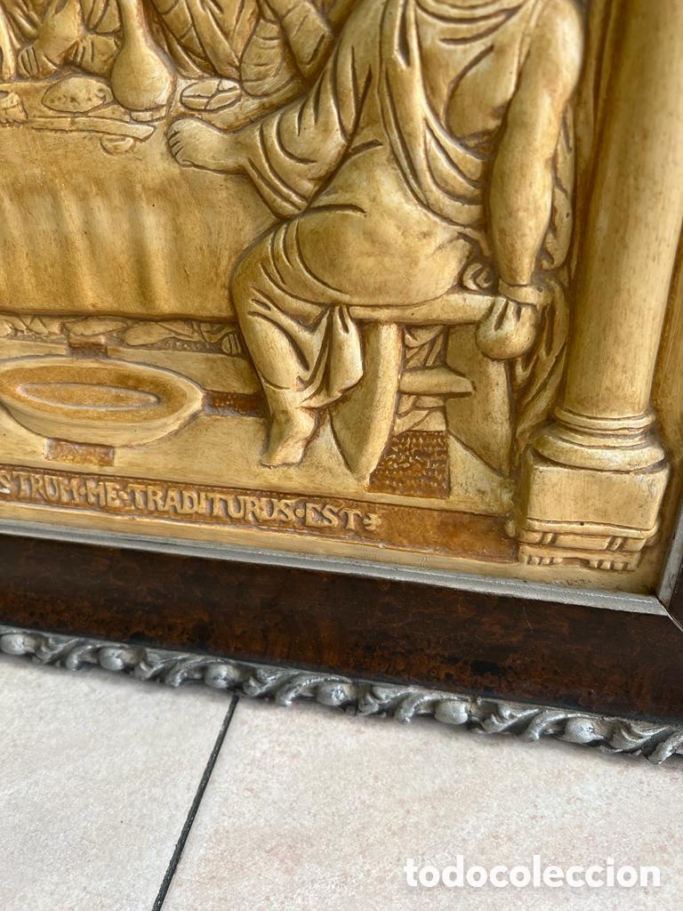 Otros objetos de arte: Bonita santa cena en relieve - Foto 8