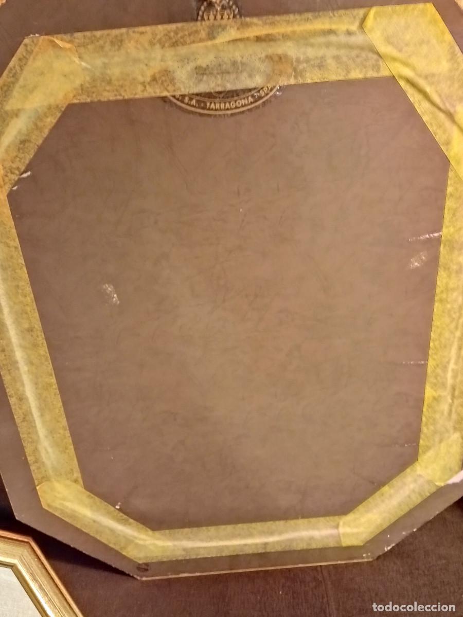 Otros objetos de arte: CUADRO CON IMAGEN EN PLATA CON SU CONTRASTE - Foto 5