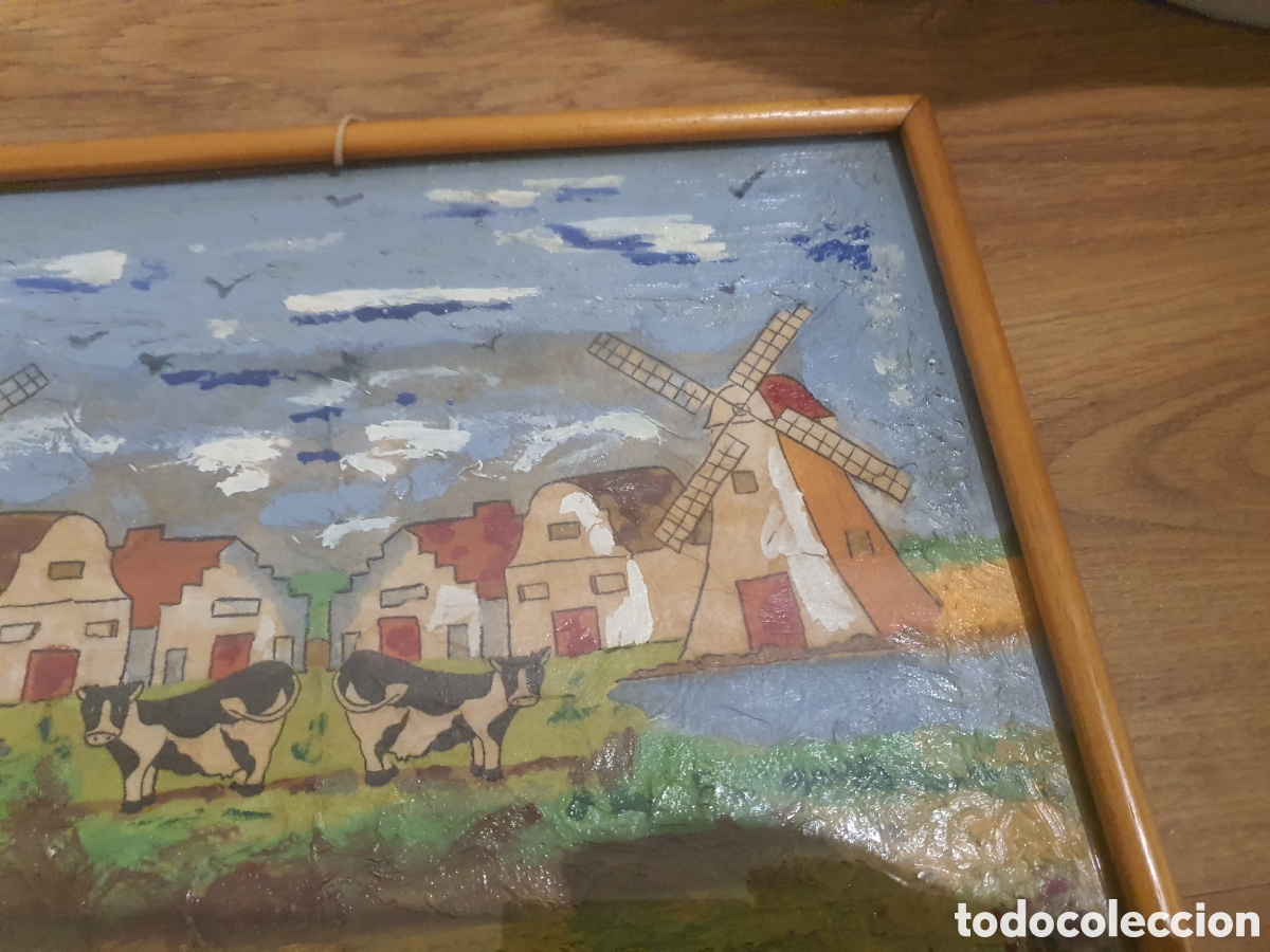 Otros objetos de arte: pintura pintada en tablilla - Foto 4
