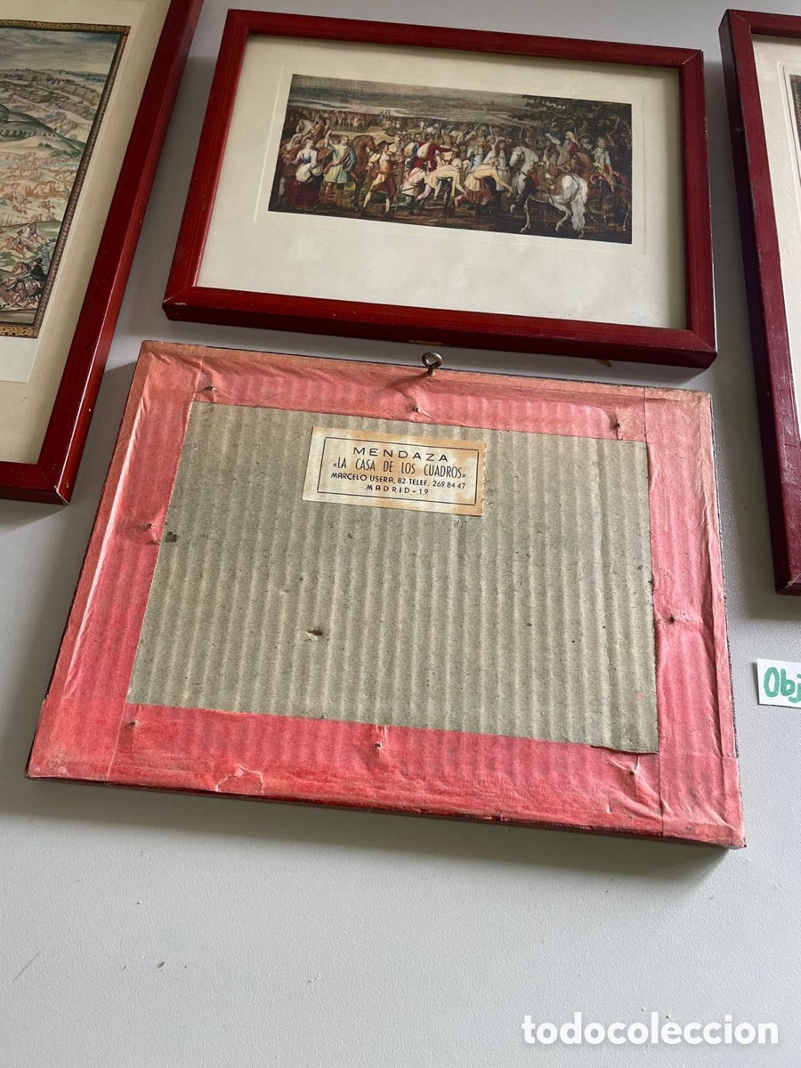 Otros objetos de arte: Lote de cuadros - Foto 6