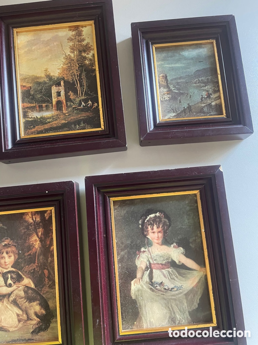Otros objetos de arte: Mini cuadro de &eacute;poca - Foto 2