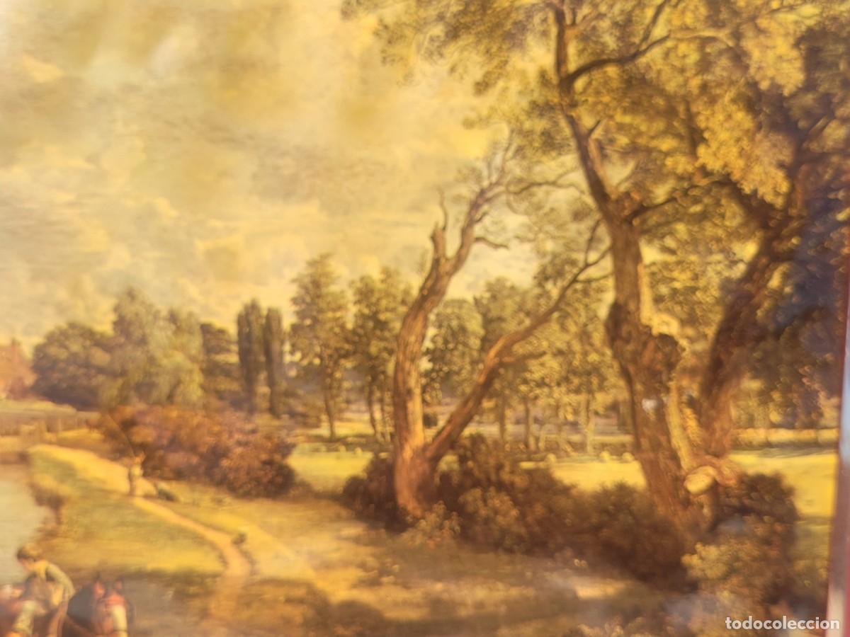 Otros objetos de arte: Cuadro del pintor John Constable - Flatford Mill, realizado en esmalte - Foto 4