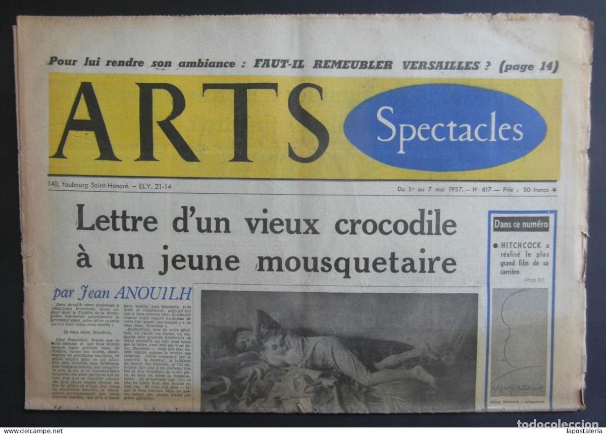 Otros objetos de arte: ARTS (Lettres, Spectacles) Francia a&ntilde;os 1957 - 1963. Lote de 65 ejemplares diferentes.