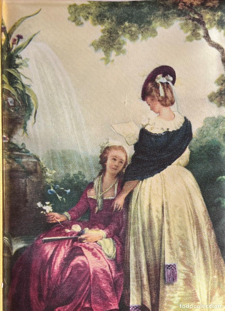 Otros objetos de arte: CUADRO TELA ENMARCADA DAMAS VICTORIANAS - Foto 2