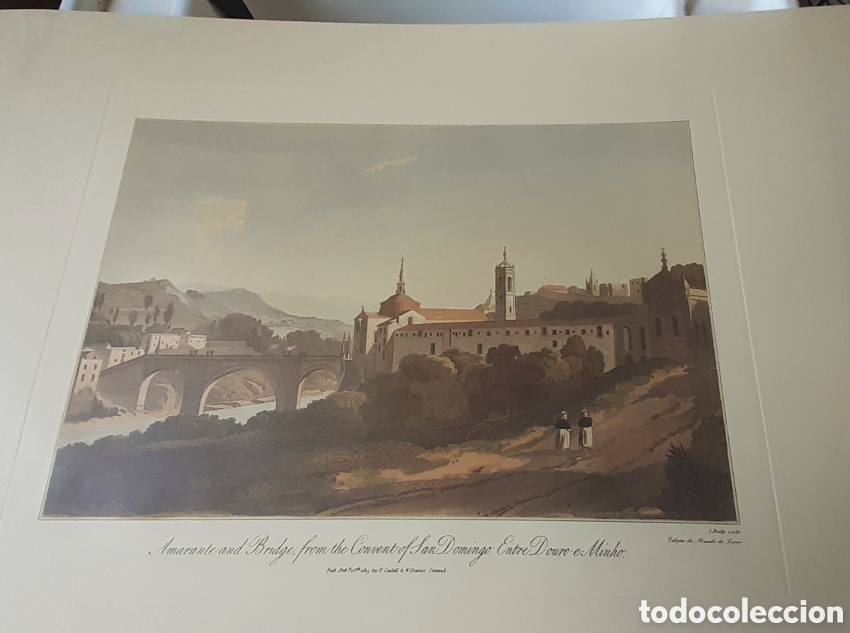 Otros objetos de arte: Amarante (Portugal) - lamina - Foto 4