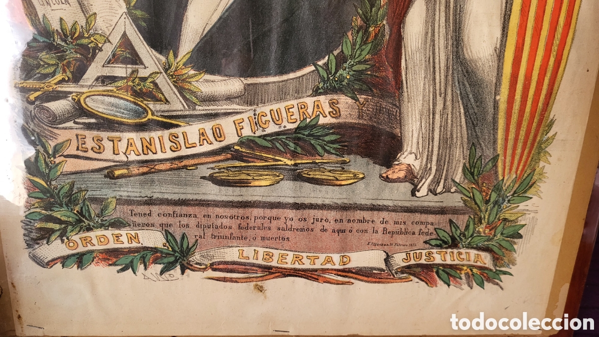 Otros objetos de arte: Cuadro Estanislao Figueras - Foto 9