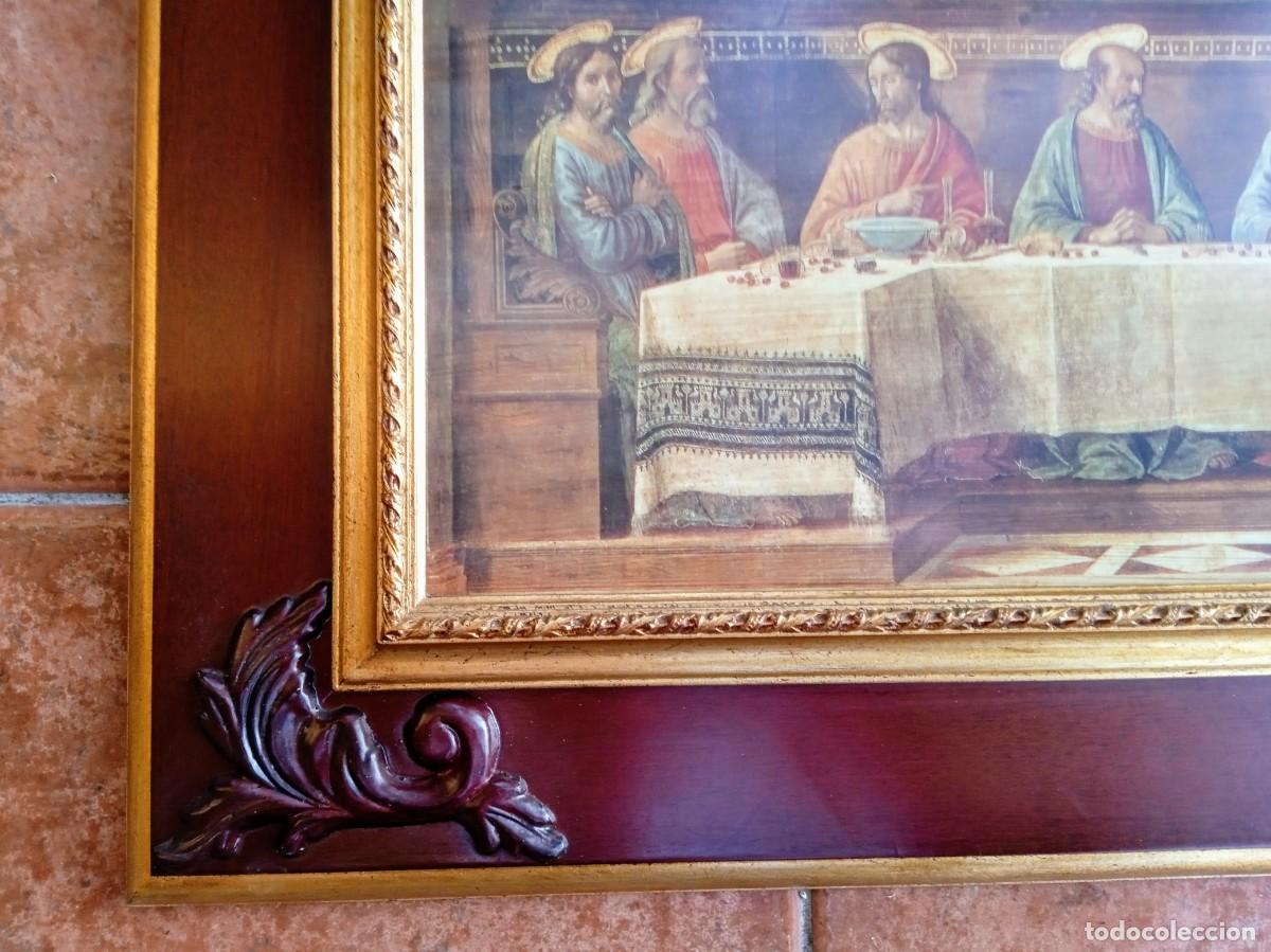 Otros objetos de arte: Cuadro religioso Santa Cena - Foto 2