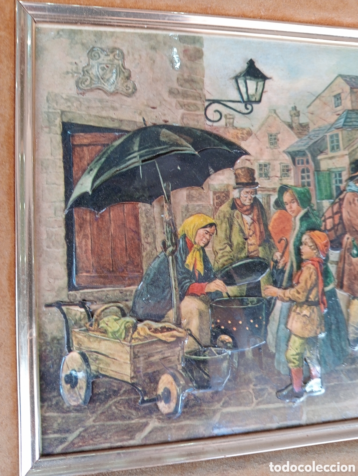Otros objetos de arte: Cuadro Vicente roso - Foto 3