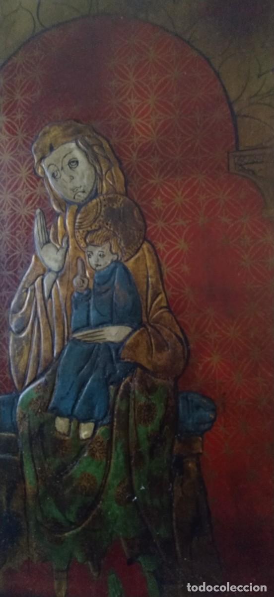 Otros objetos de arte: Cuadro virgen - Foto 2