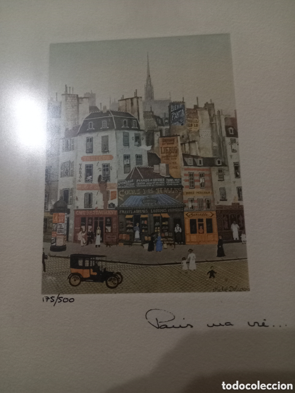 Otros objetos de arte: Laminas enmarcadas michel delacroix - Foto 5