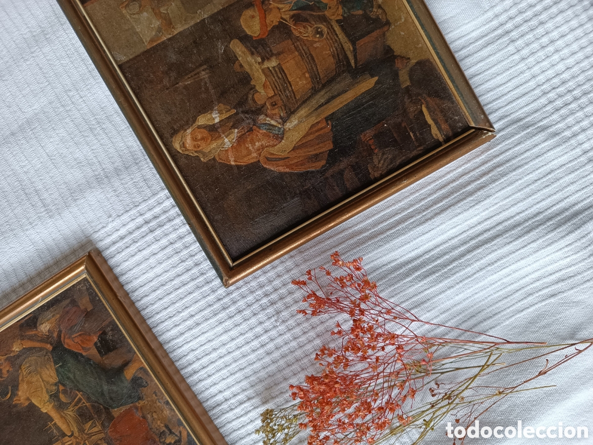 Otros objetos de arte: Preciosos cuadros antiguos - Foto 2