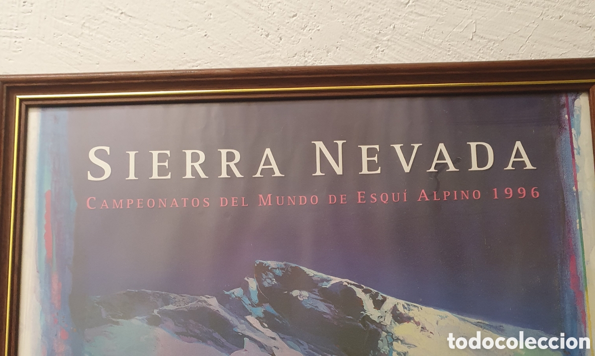 Otros objetos de arte: Cuadro Campeonato Sierra Nevada 1996 - Foto 3