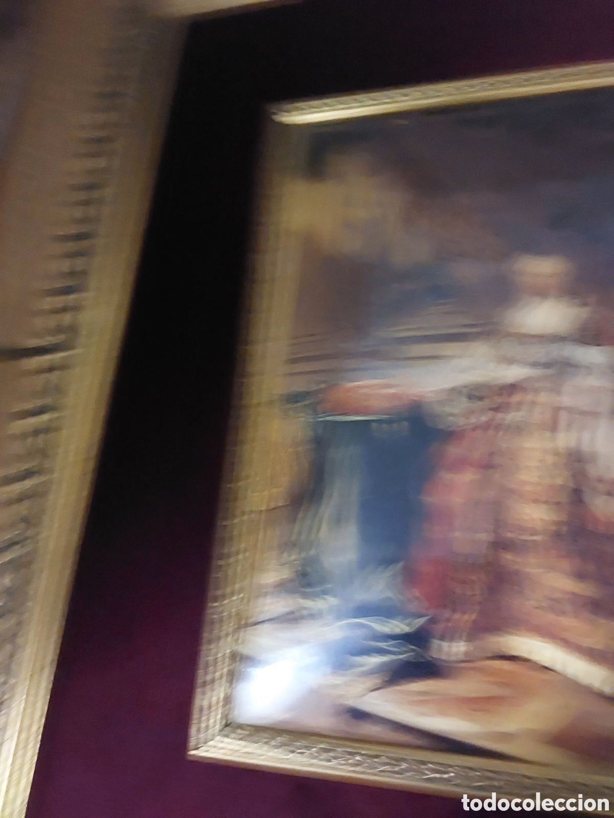 Otros objetos de arte: Cuadro Isabel de Farnesio - Foto 5
