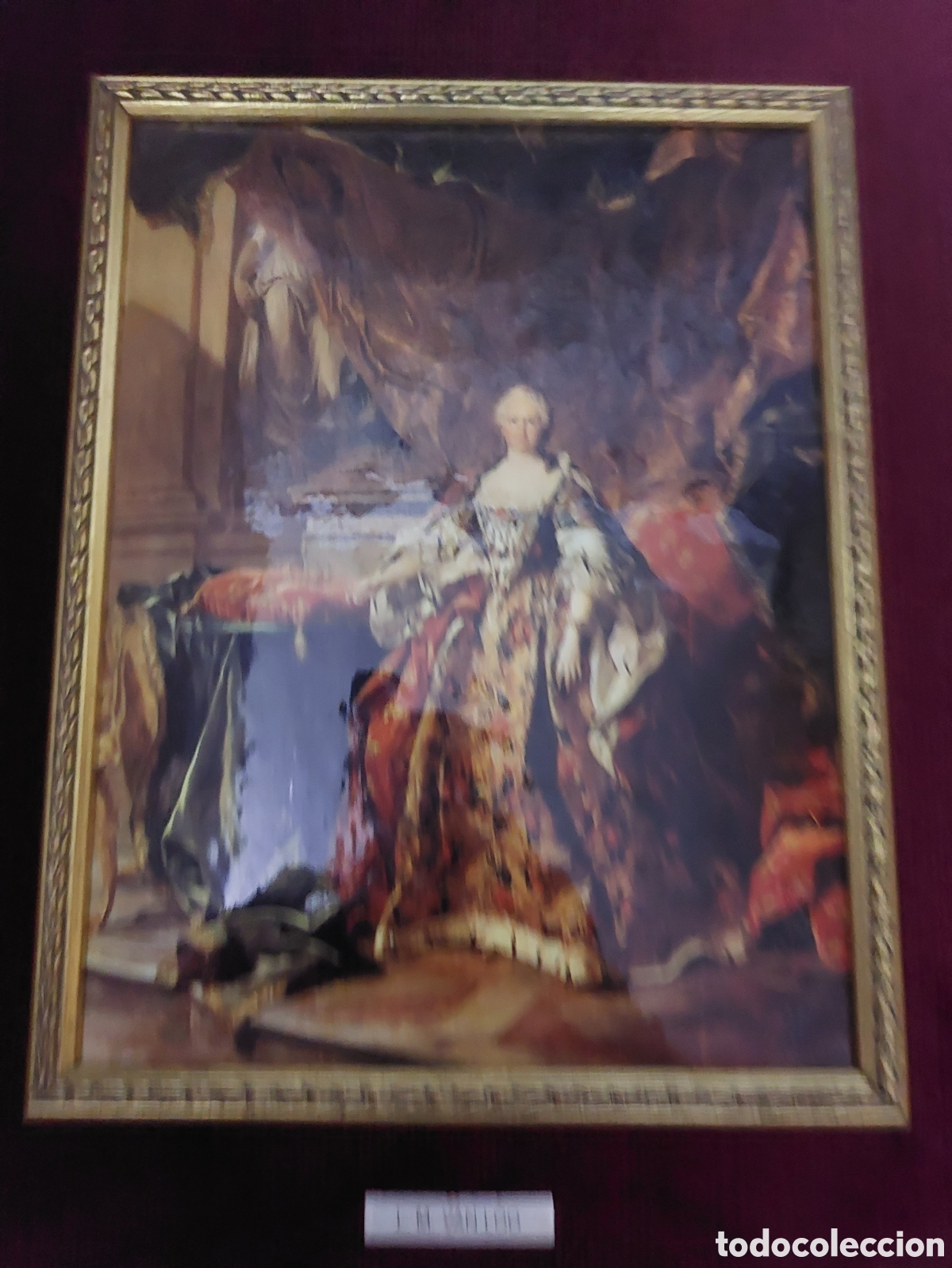 Otros objetos de arte: Cuadro Isabel de Farnesio - Foto 4
