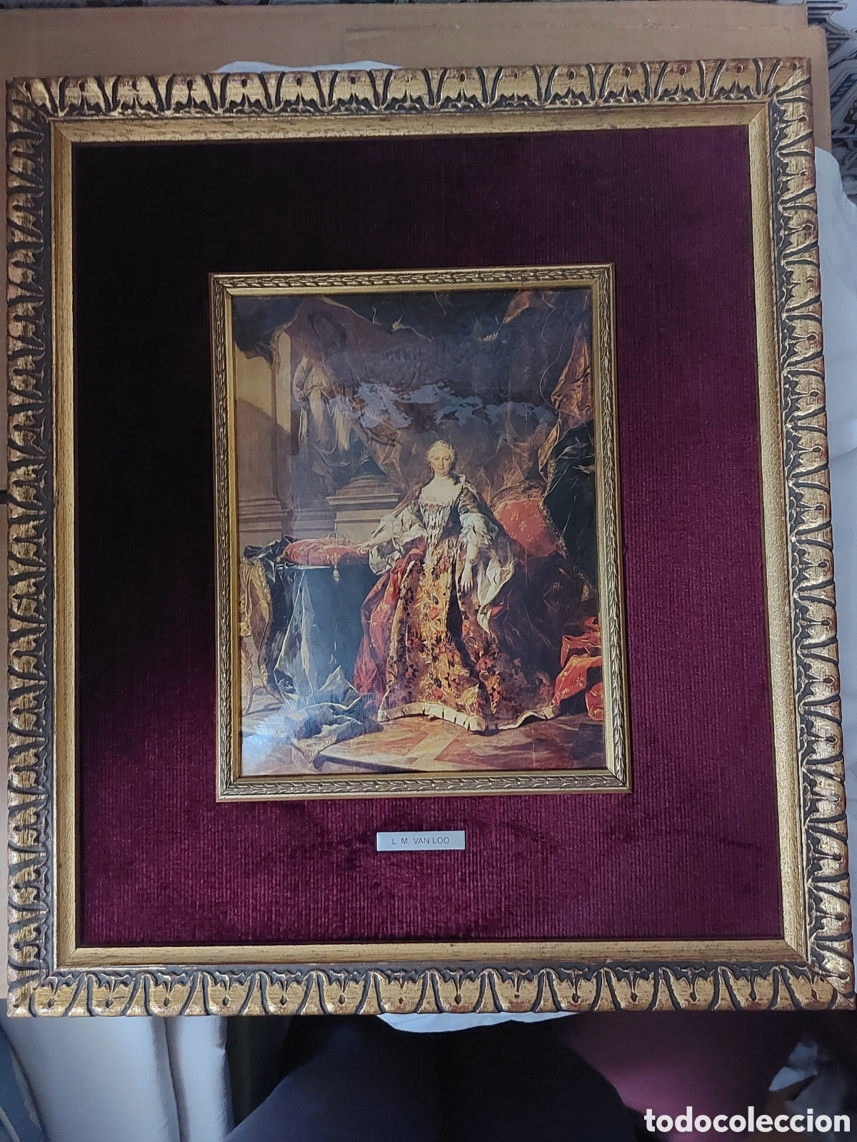 Otros objetos de arte: Cuadro Isabel de Farnesio - Foto 1