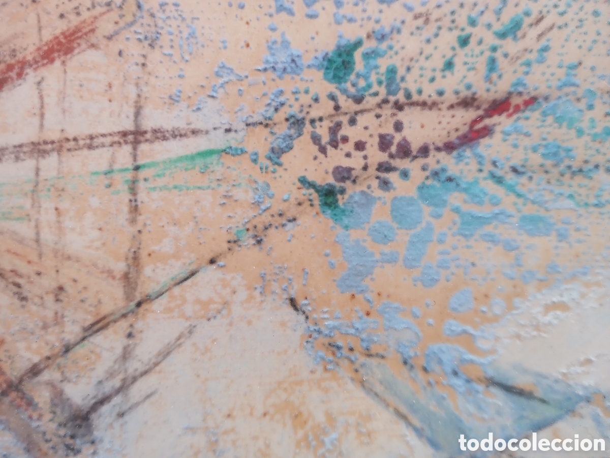 Otros objetos de arte: Mar&iacute;a Vich, t&eacute;cnica mixta sobre papel - Foto 9