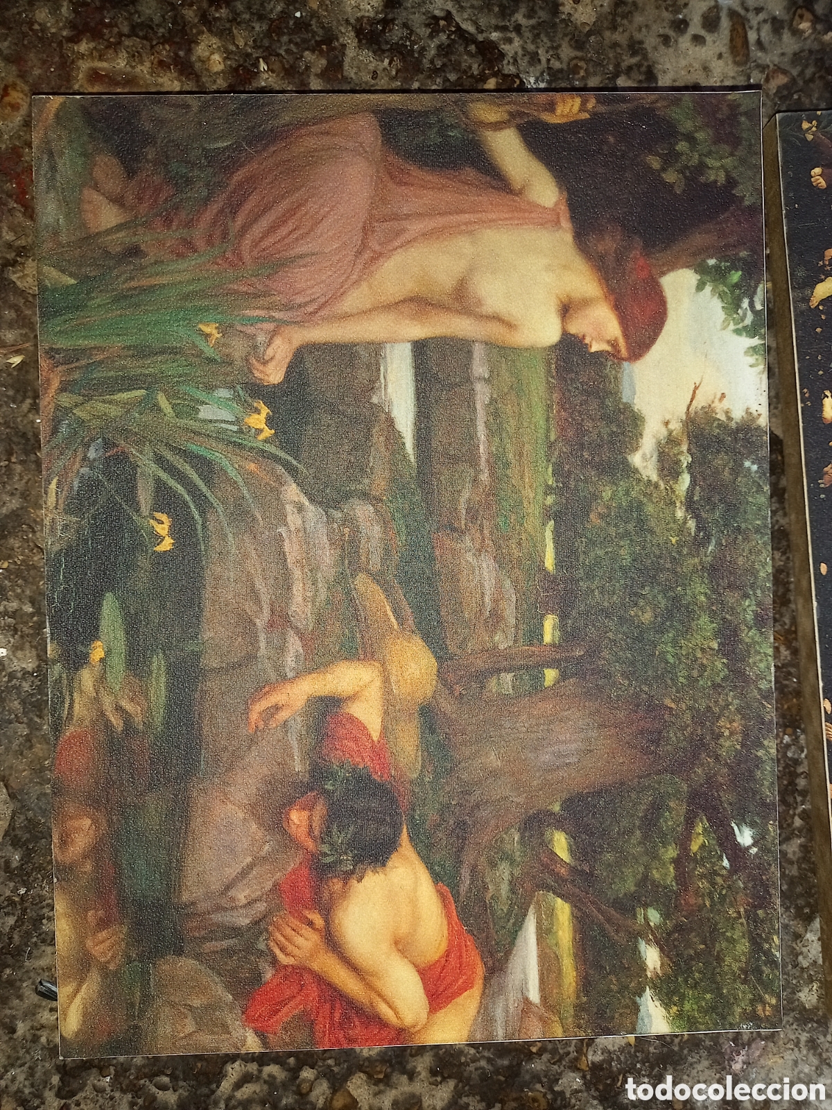 Otros objetos de arte: Cuadros eco y narciso y la primera - Foto 4