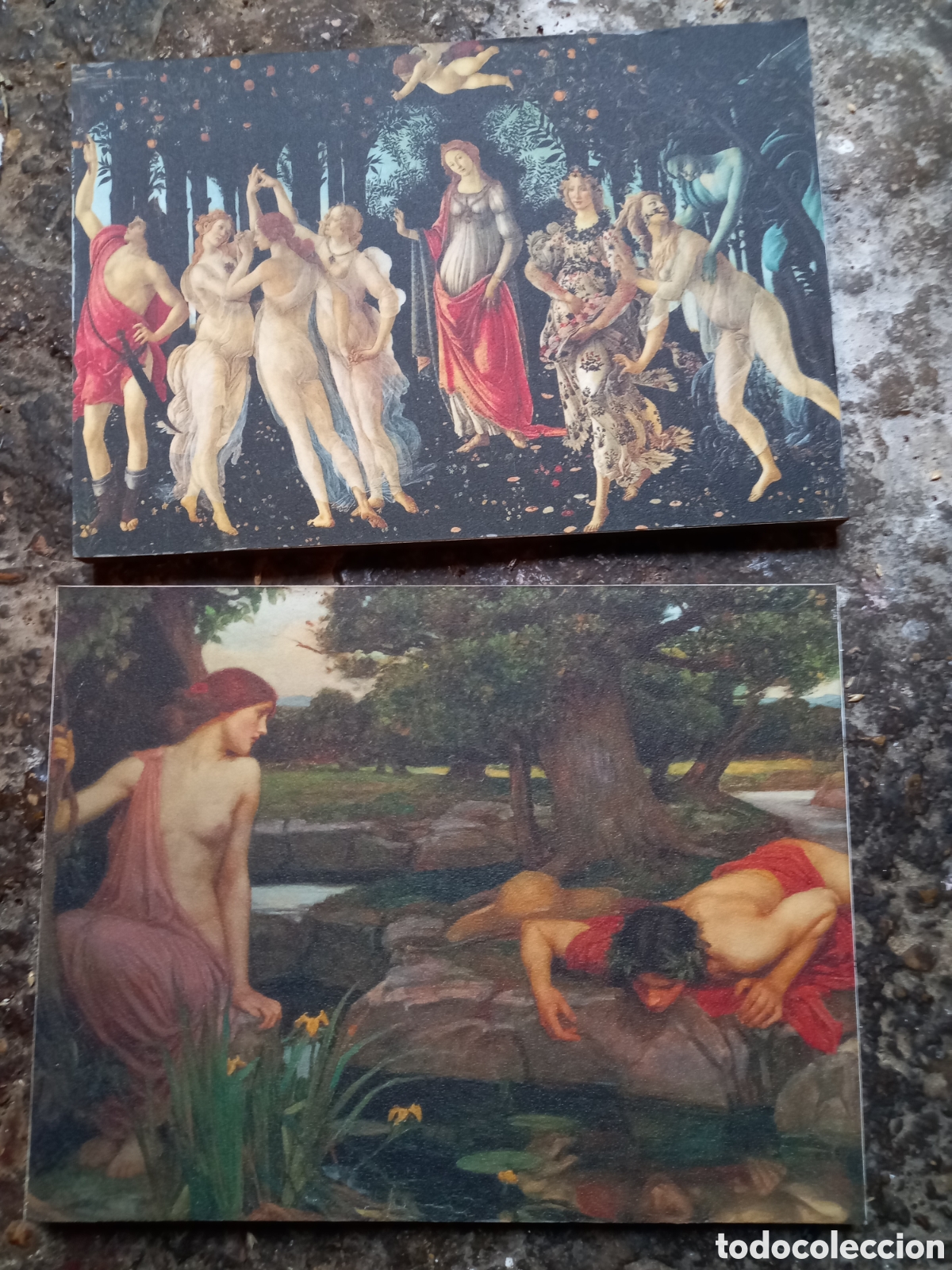 Otros objetos de arte: Cuadros eco y narciso y la primera - Foto 1