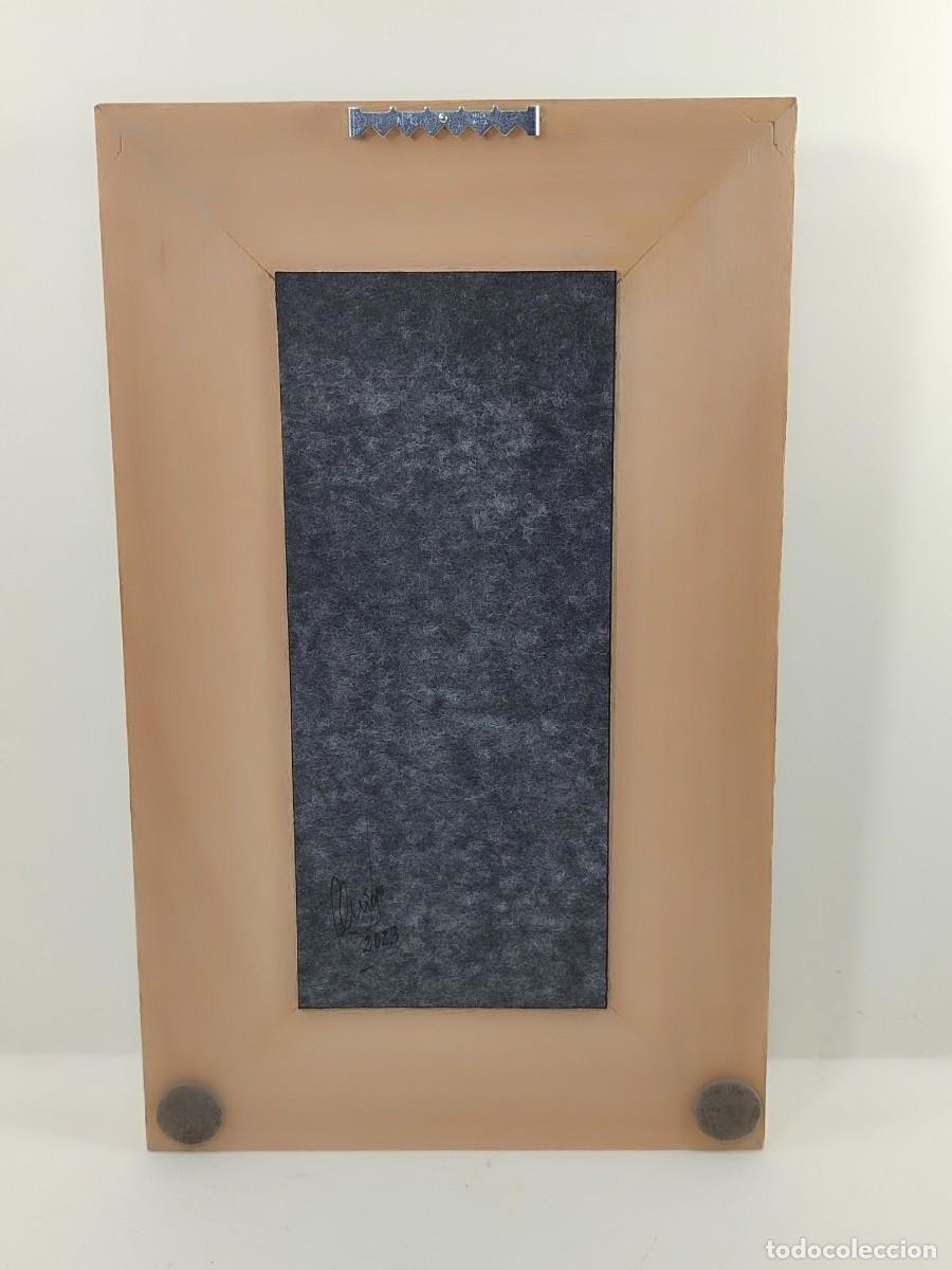 Otros objetos de arte: &uml;Sin mantenimiento&uml;, cuadrito, montaje de Quico. - Foto 4