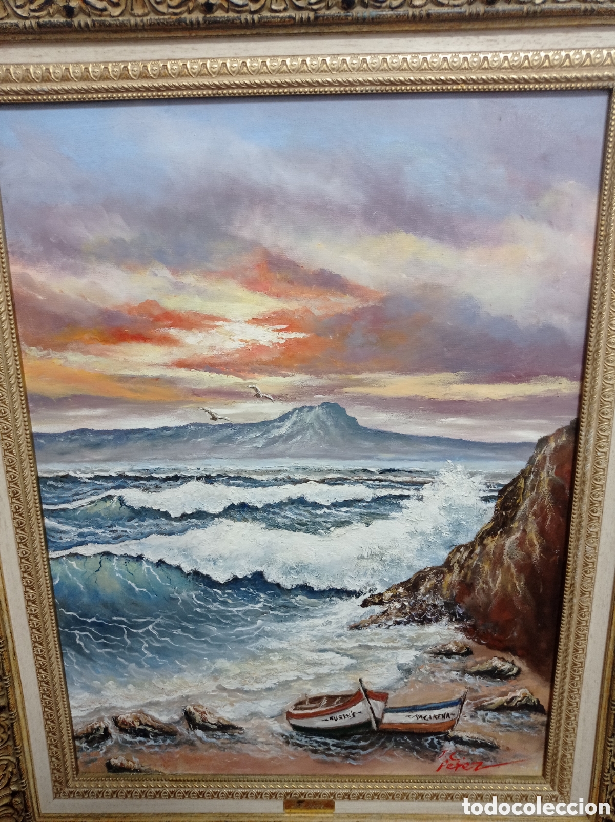 Otros objetos de arte: Cuadro J.C Perez - Foto 1