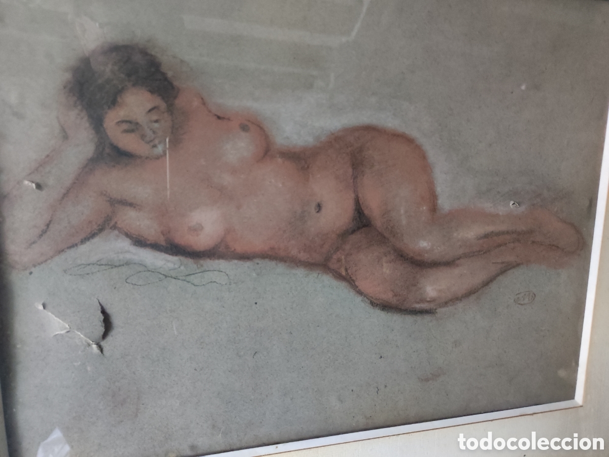 Otros objetos de arte: Desnudo femenino. - Foto 2