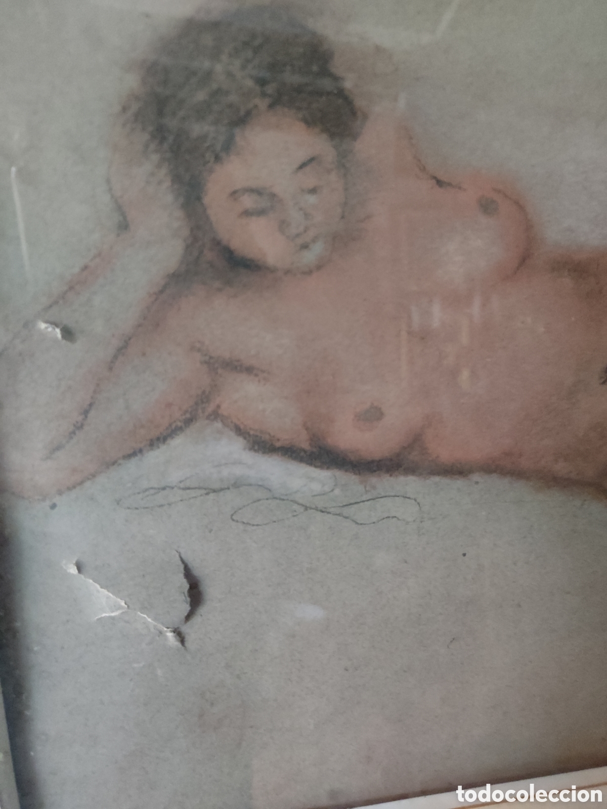 Otros objetos de arte: Desnudo femenino. - Foto 4
