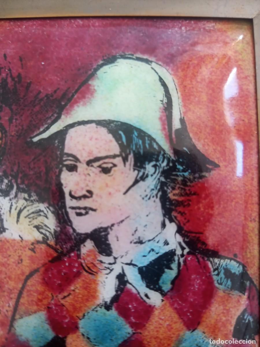 Otros objetos de arte: BONITO ESMALTEDE PICASO ANTIGUO - Foto 12