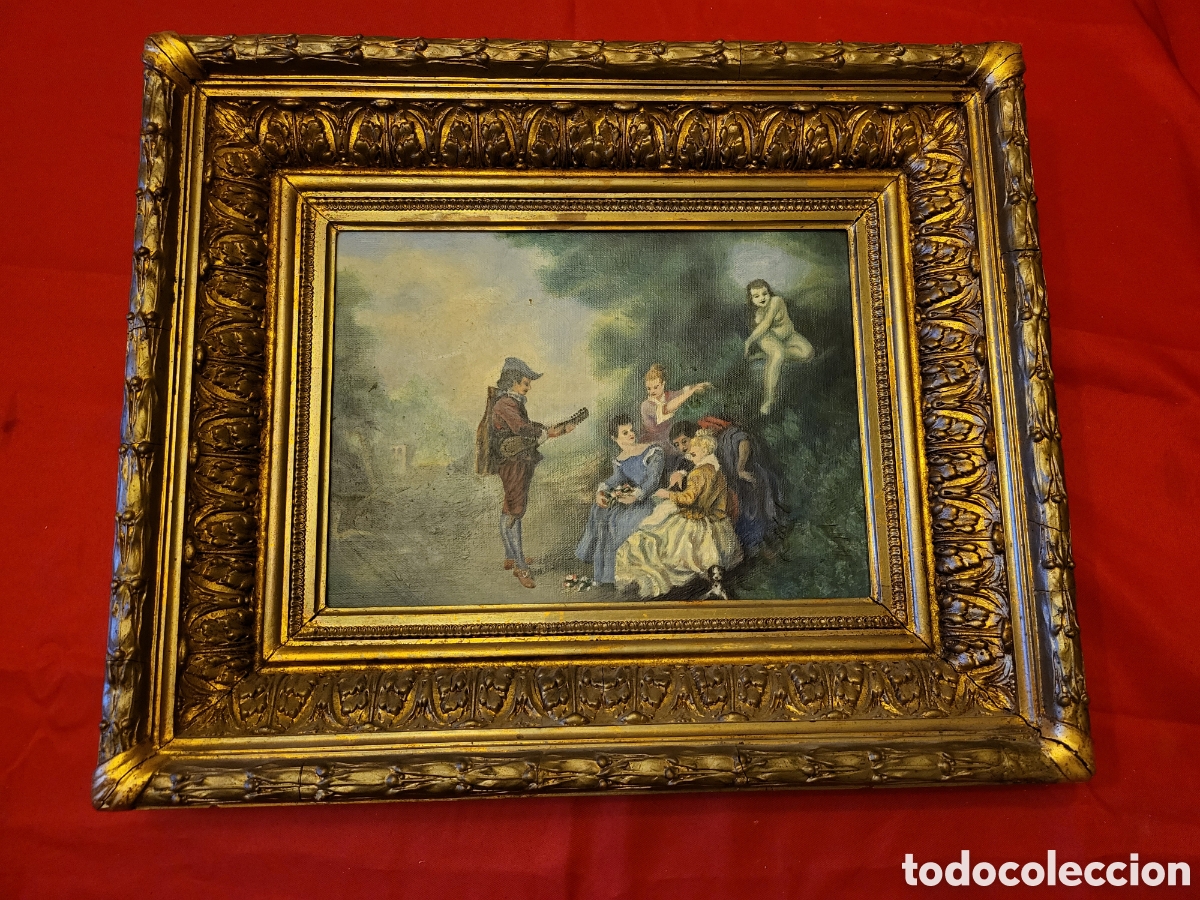 Otros objetos de arte: Marco antiguo de madera maciza - Foto 1