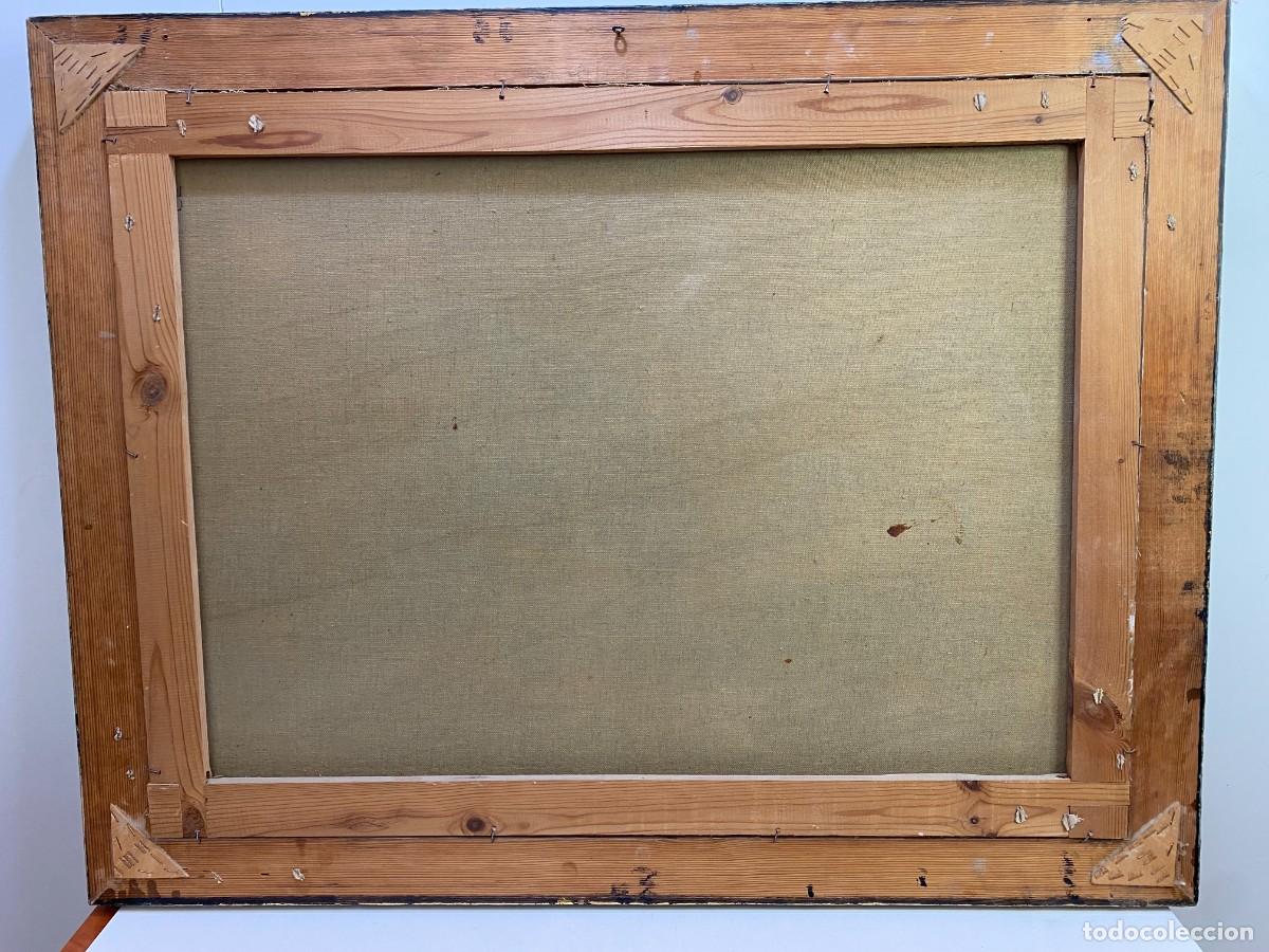 Otros objetos de arte: BODEG&Oacute;N ANTIGUO OLEO SOBRE LIENZO - Foto 5