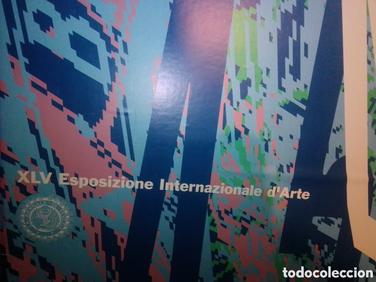 Otros objetos de arte: Poster Bienale de Venecia 1993 68x97cms - Foto 4
