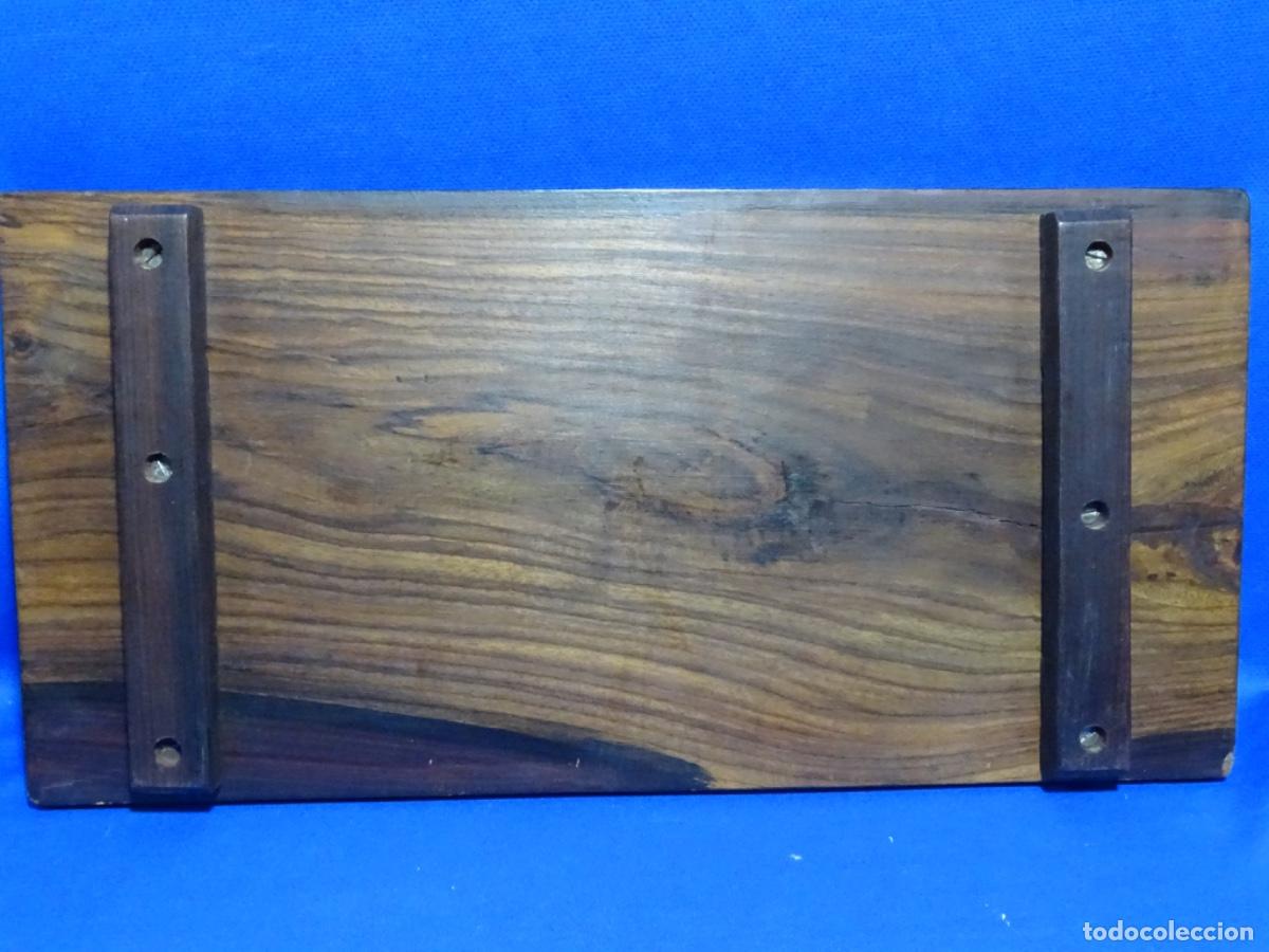 Otros objetos de arte: TABLA DE MADERA NO LE CON MARQUETERIA. ARTE ORIENTAL. - Foto 16